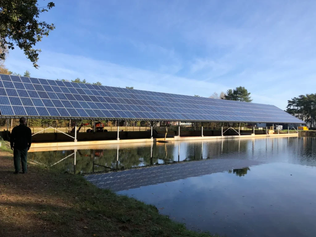 Carport zonnepaneel installatie reinigen