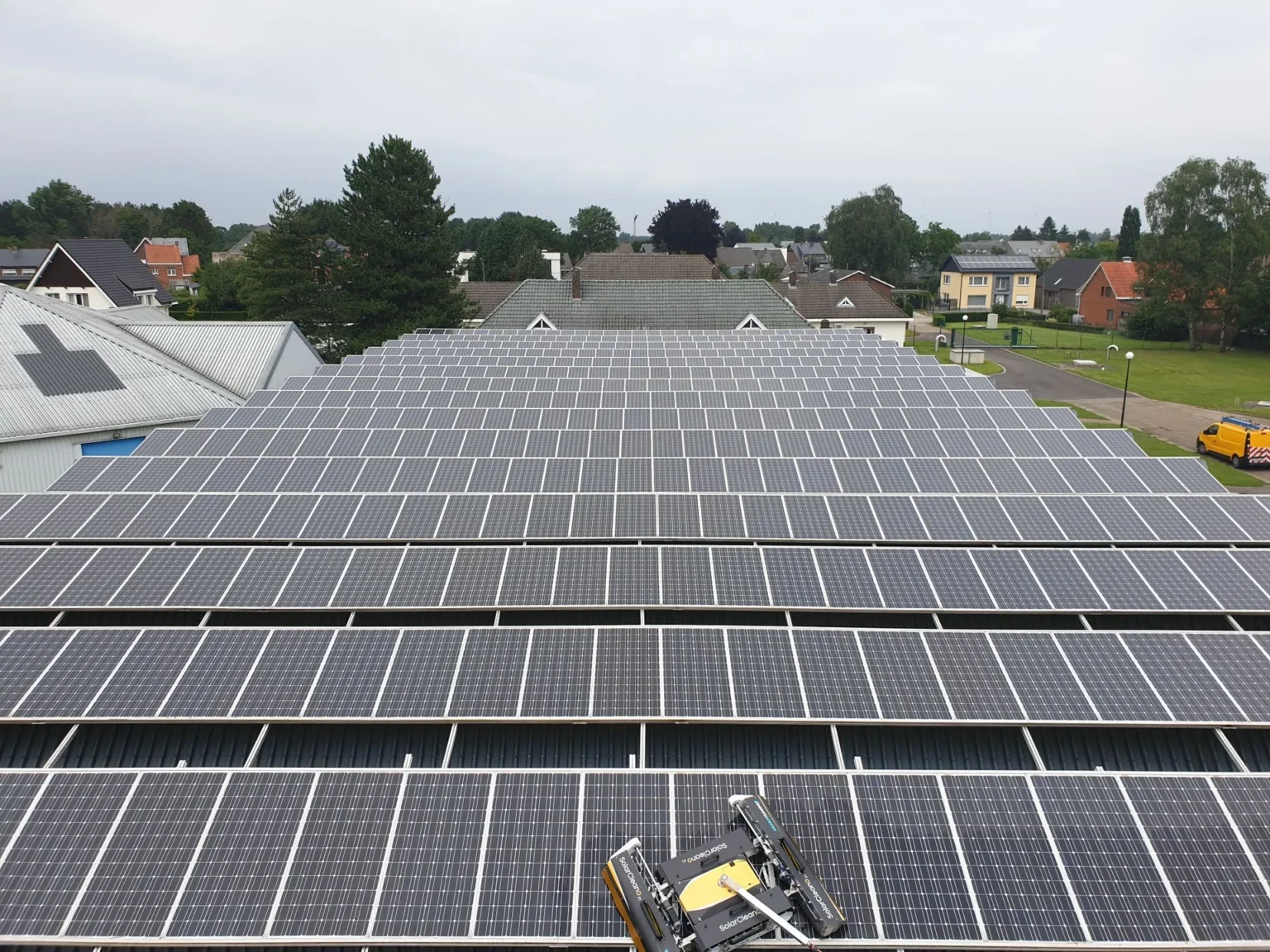 Zonnepanelen kuisen