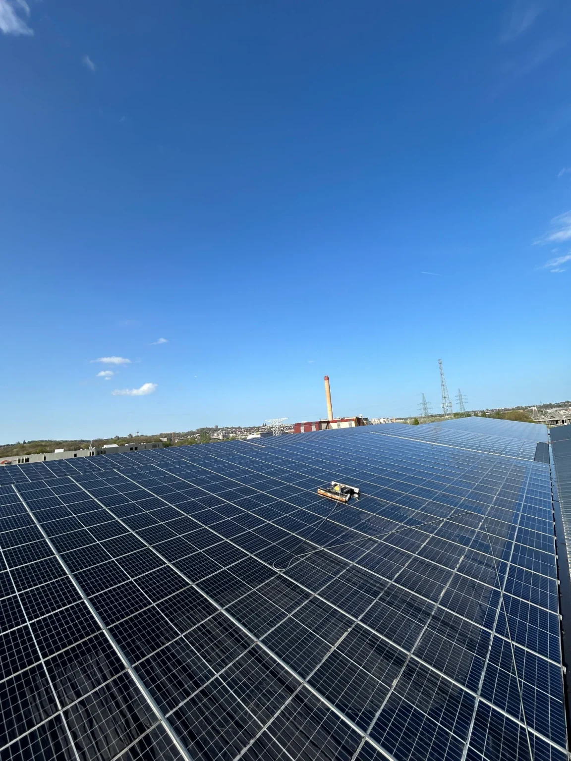 Carport zonnepanelen reinigen