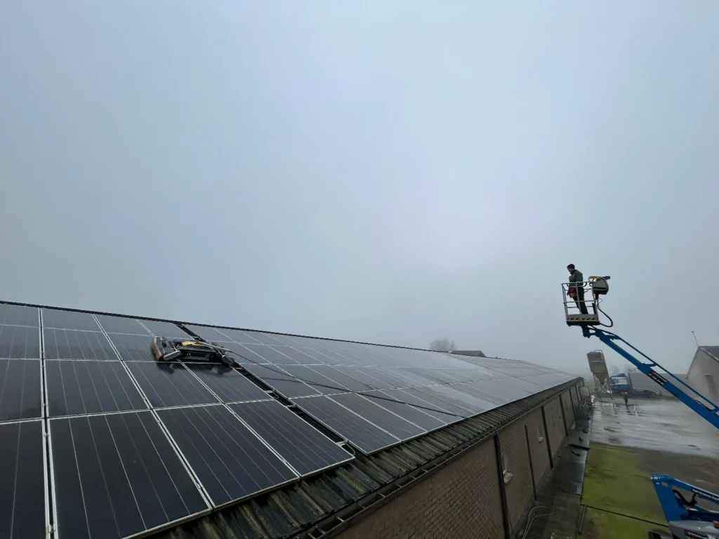 Zonnepanelen reinigen België