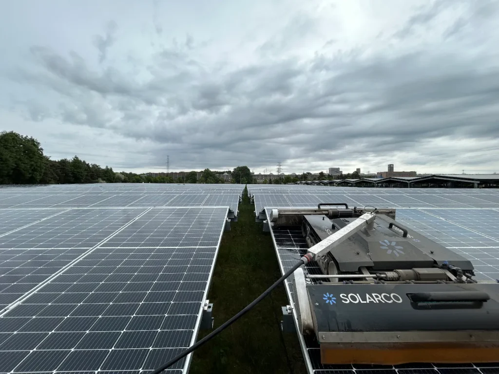 Zonnepanelen reinigen Duitsland