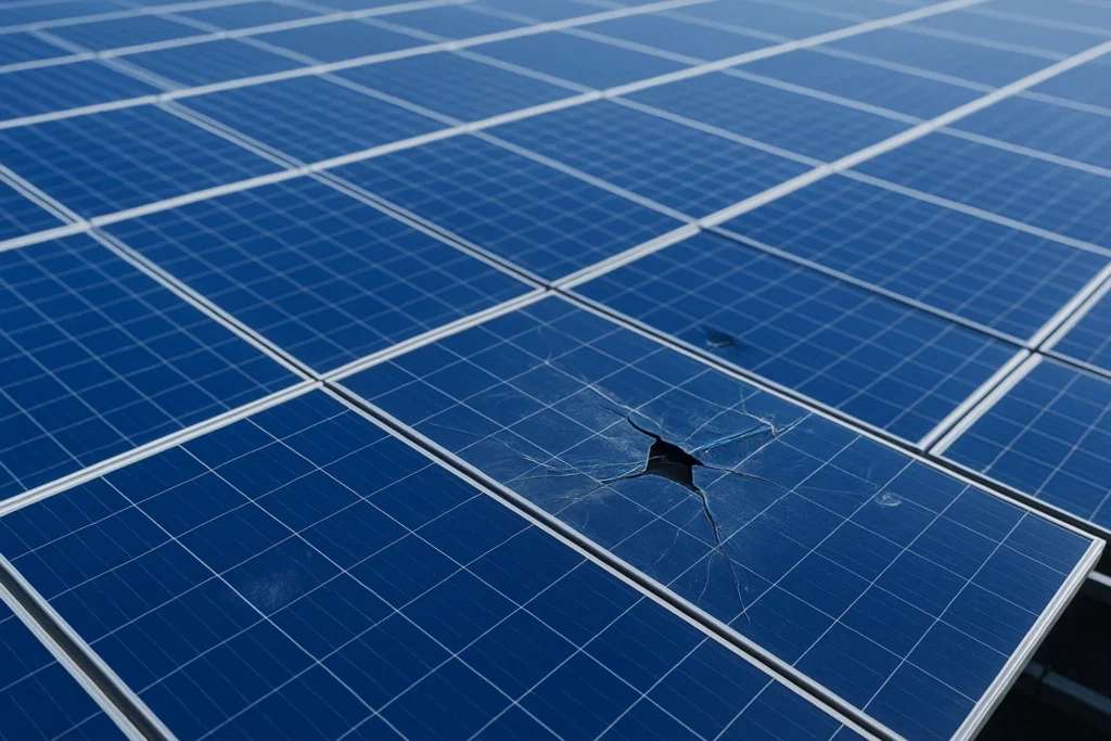 Defecten zonnepanelen